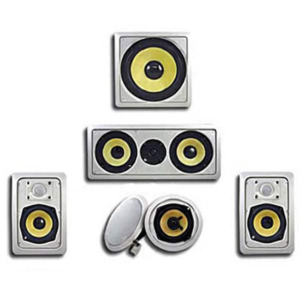 Shop Acoustic Audio Hd515 In Wall Ceiling Home Theater Surround
