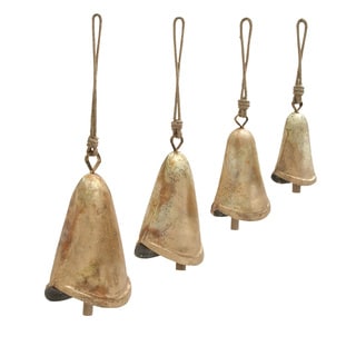 Copper/Brass Nana Bells with Wood Clapper (India) - 13769348 ...