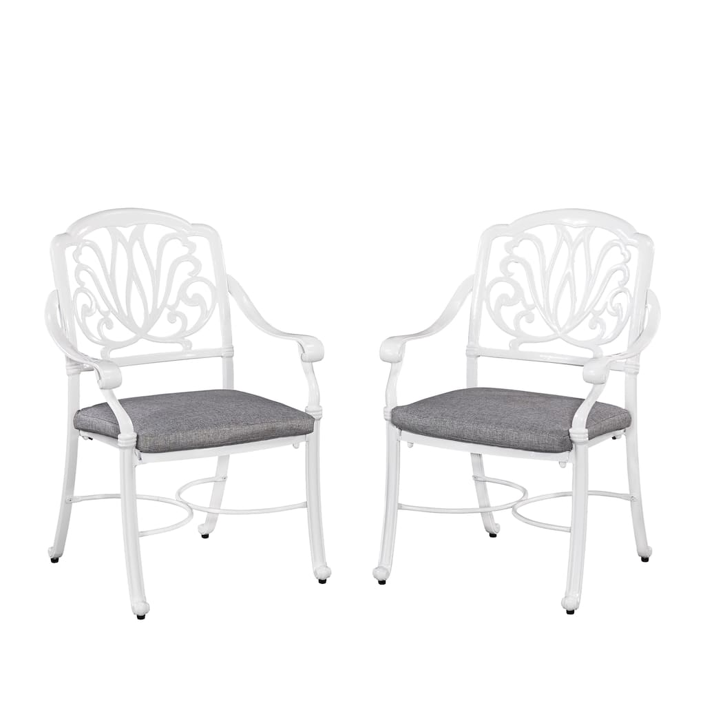 Floral Blossom II Arm Chairs (Set of 2) by Home Styles