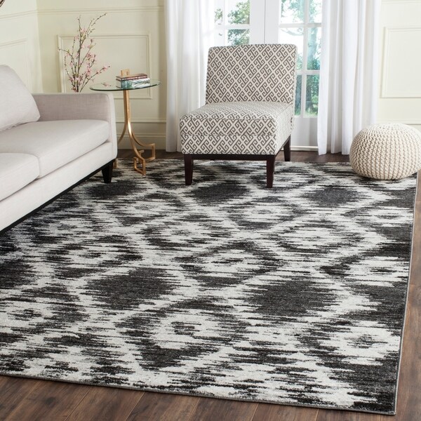 Safavieh Adirondack Modern Charcoal/ Ivory Rug - 8' X 10'