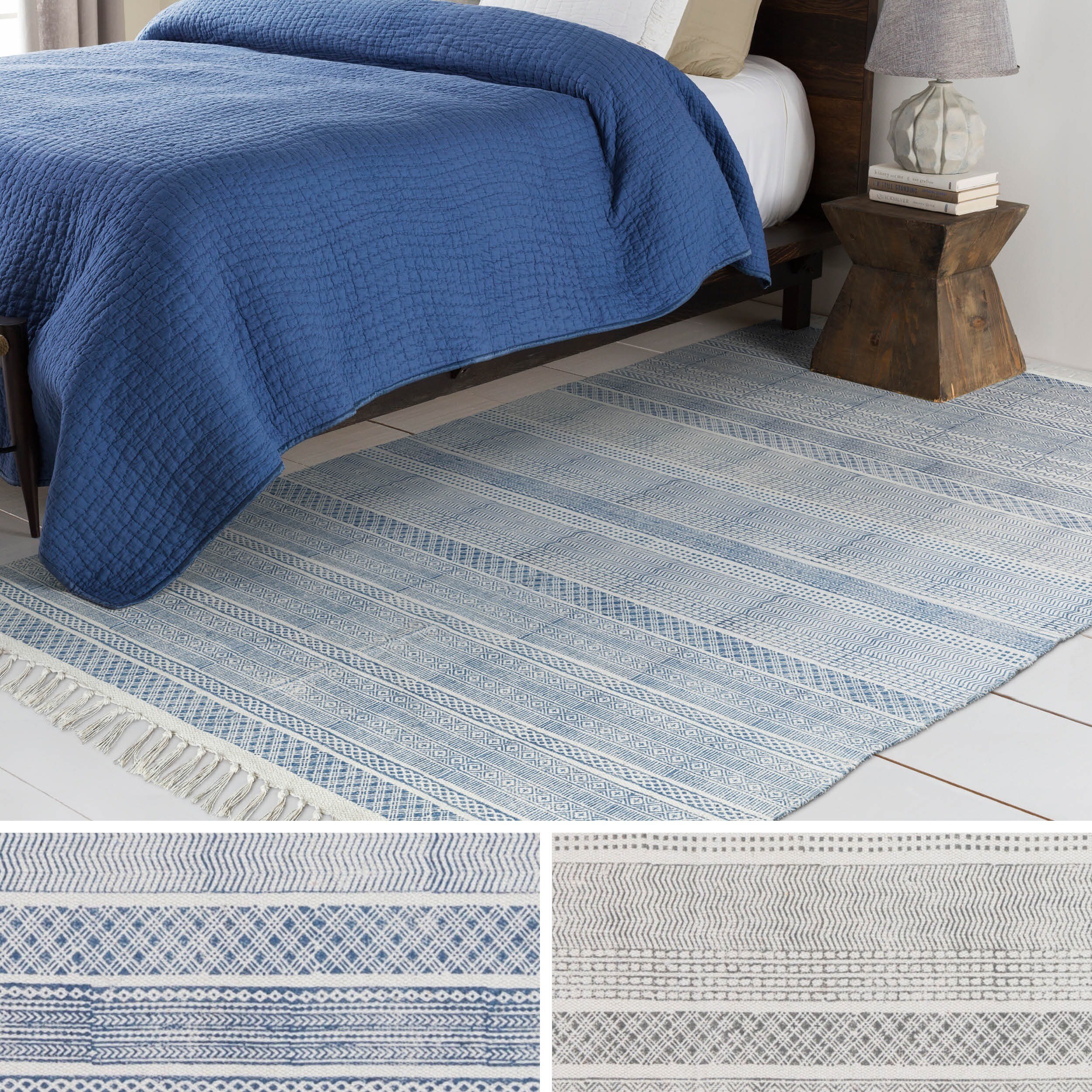 Shop HandWoven Charleigh Cotton Area Rug (2' x 3') Free Shipping On Orders Over 45