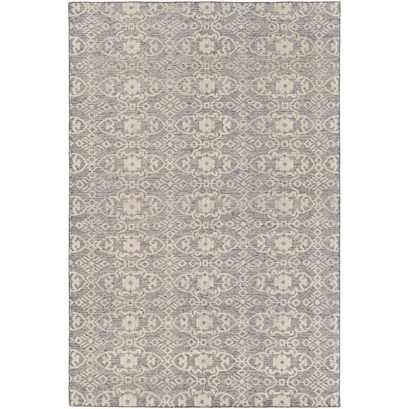 Hand-Knotted Forbach Wool/Cotton Area Rug