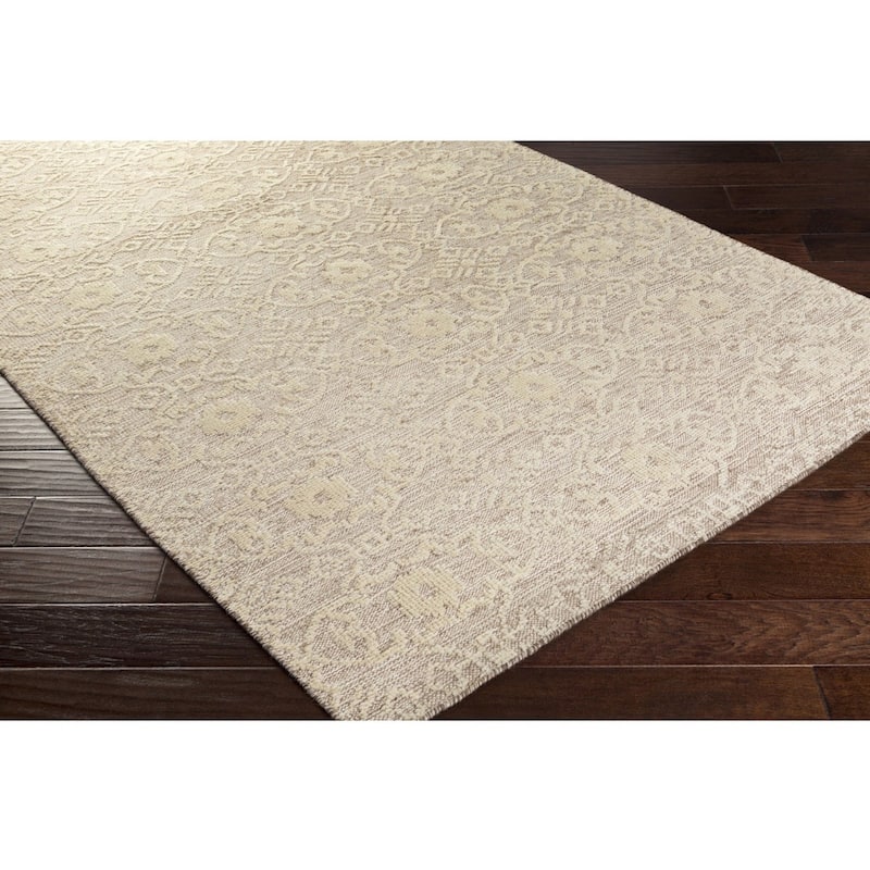 Hand-Knotted Forbach Wool/Cotton Area Rug
