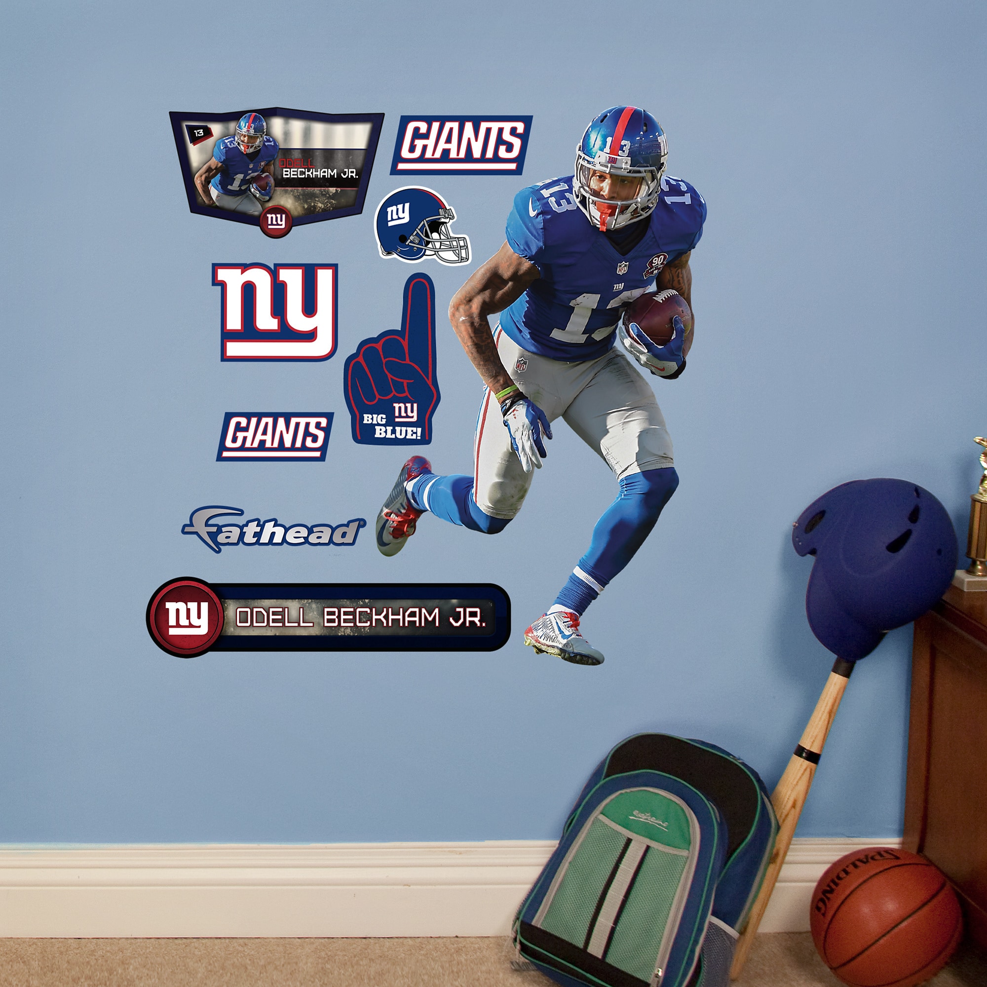 Odell Beckham Jr Throw Pillow