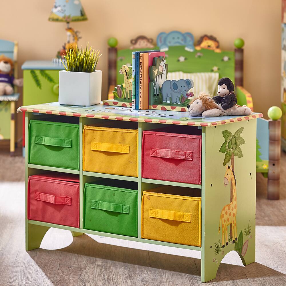 Fantasy Fields Sunny Safari Storage Cubby Base Set