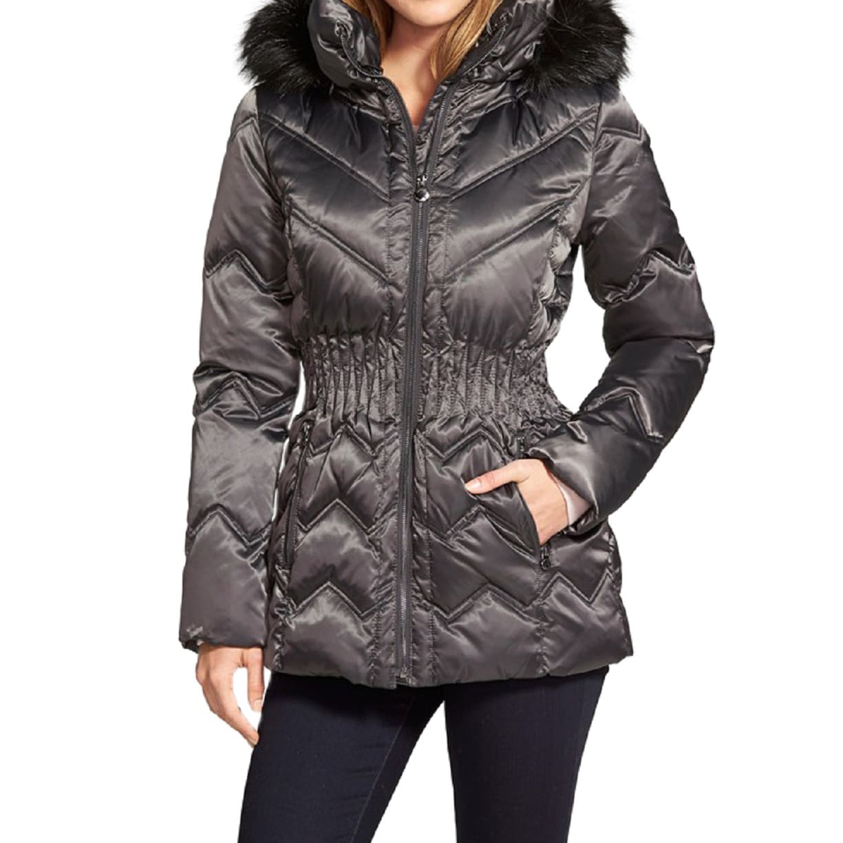 laundry puffer coat women's