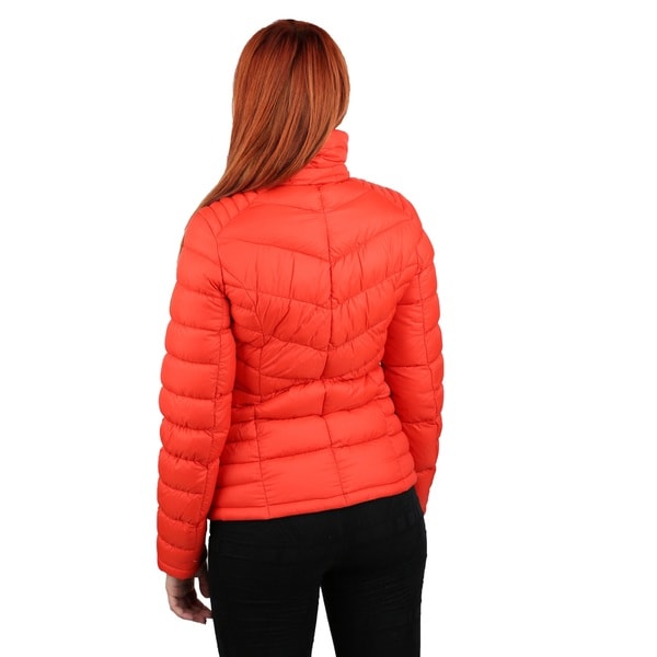 michael kors coats womens orange