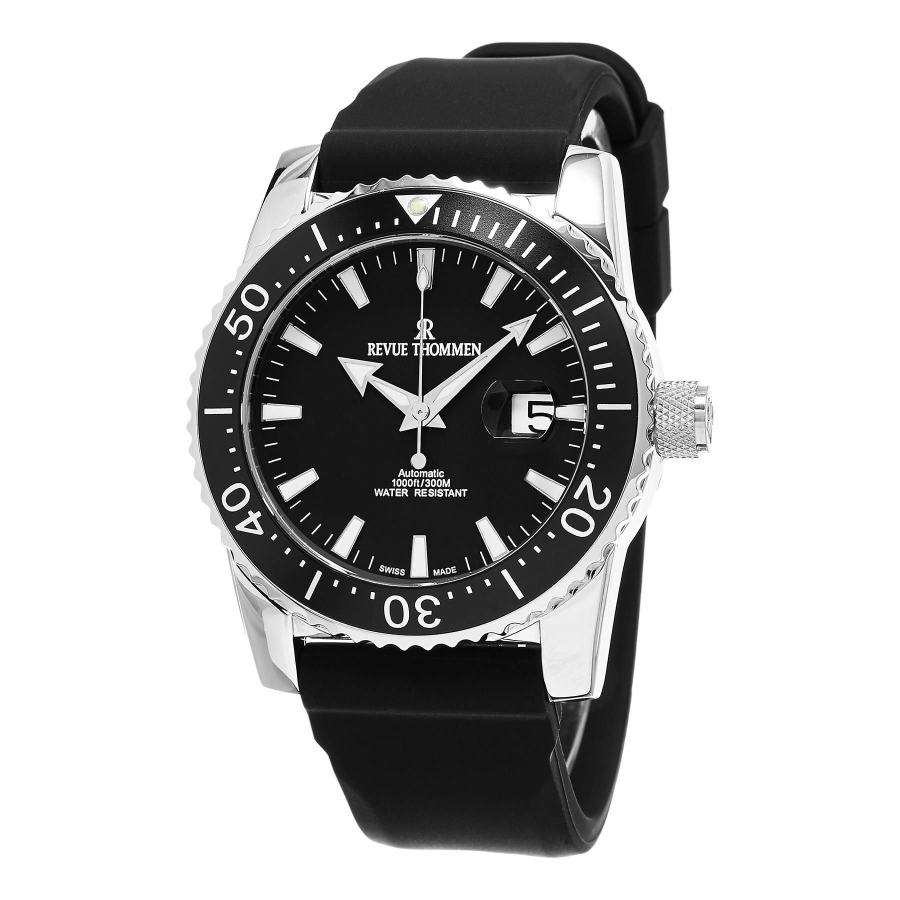 automatic watch rubber strap