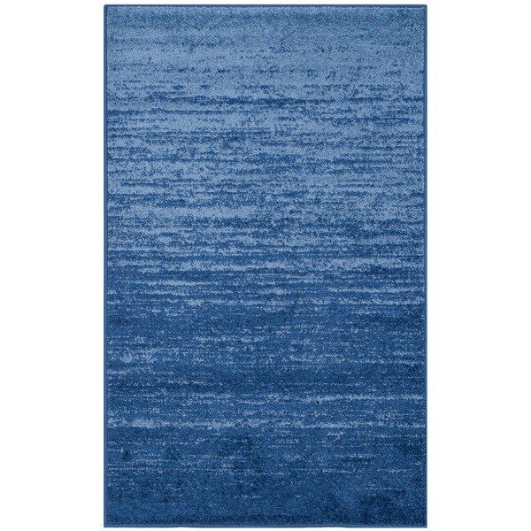 Safavieh Adirondack Vintage Ombre Light Blue/ Dark Blue Rug (3' x 5')