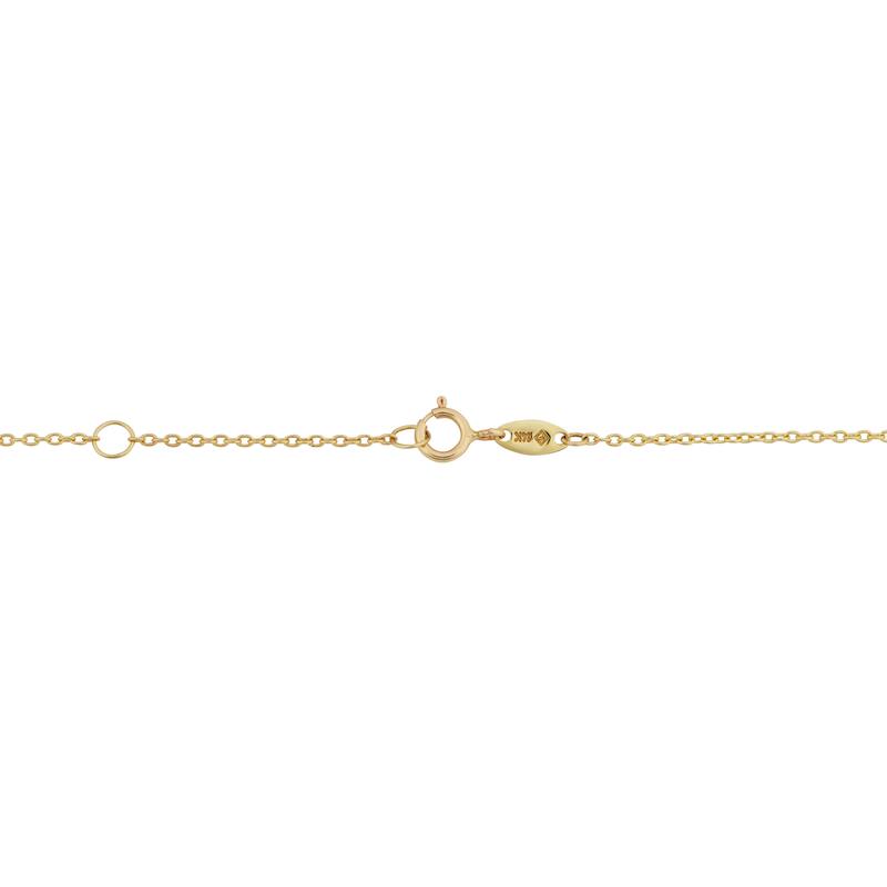 Fremada 14k Yellow Gold Hugs and Kisses Adjustable Length Layered Necklace