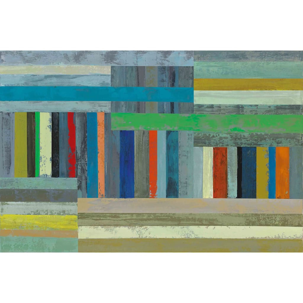 Marmont Hill - Midnight I by Julie Joy Painting Print on Canvas - Multi-Color