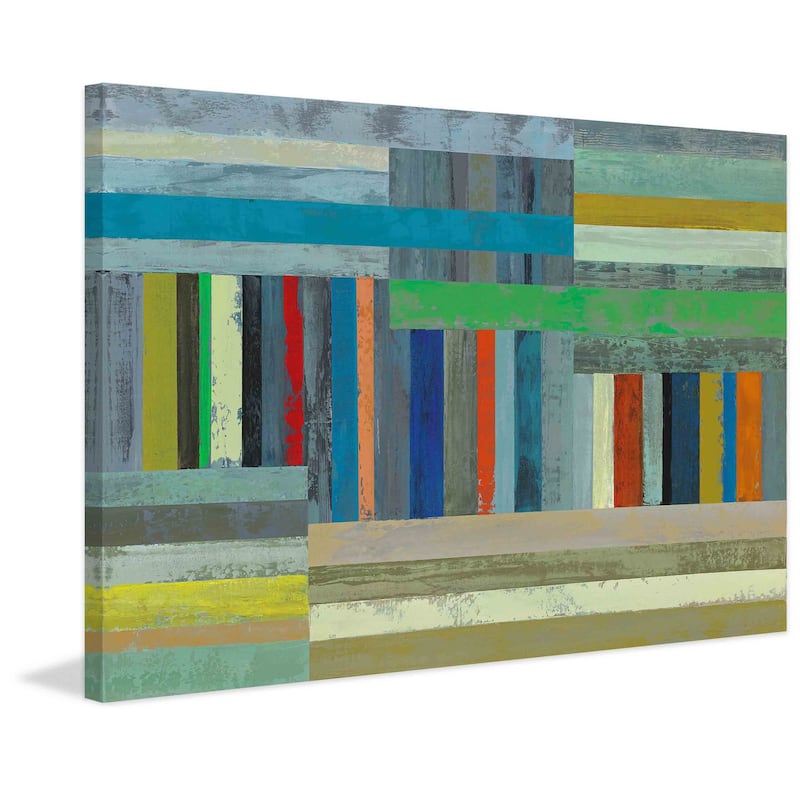 Marmont Hill - Midnight I by Julie Joy Painting Print on Canvas - Multi-Color