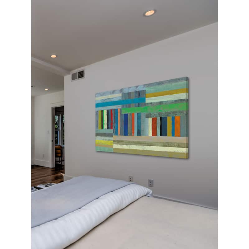 Marmont Hill - Midnight I by Julie Joy Painting Print on Canvas - Multi-Color