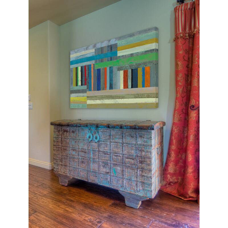 Marmont Hill - Midnight I by Julie Joy Painting Print on Canvas - Multi-Color