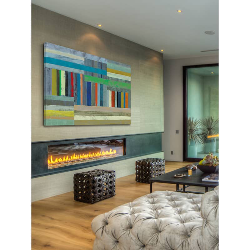 Marmont Hill - Midnight I by Julie Joy Painting Print on Canvas - Multi-Color