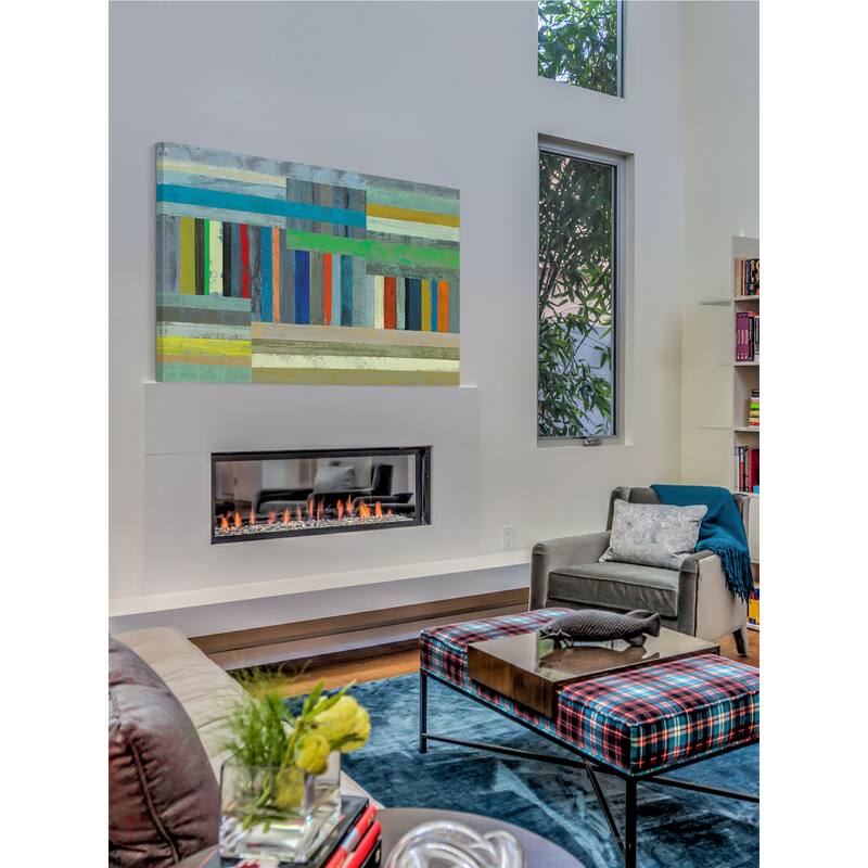 Marmont Hill - Midnight I by Julie Joy Painting Print on Canvas - Multi-Color