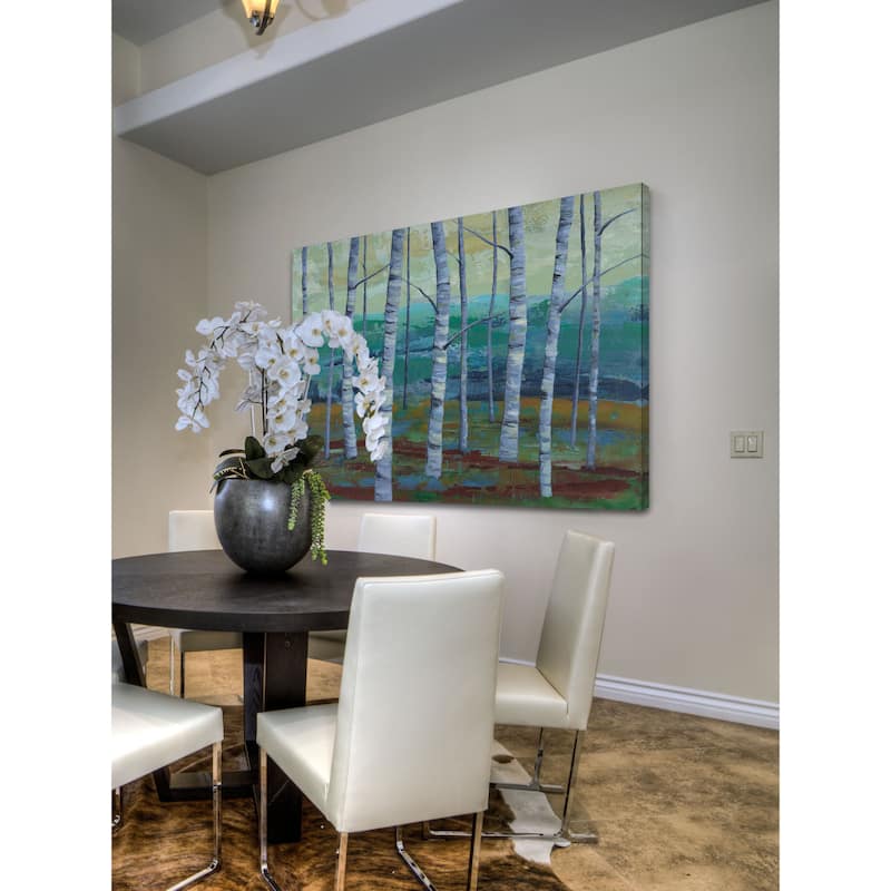 Marmont Hill - Twilight Grove II by Julie Joy Painting Print on Canvas - Multi-Color