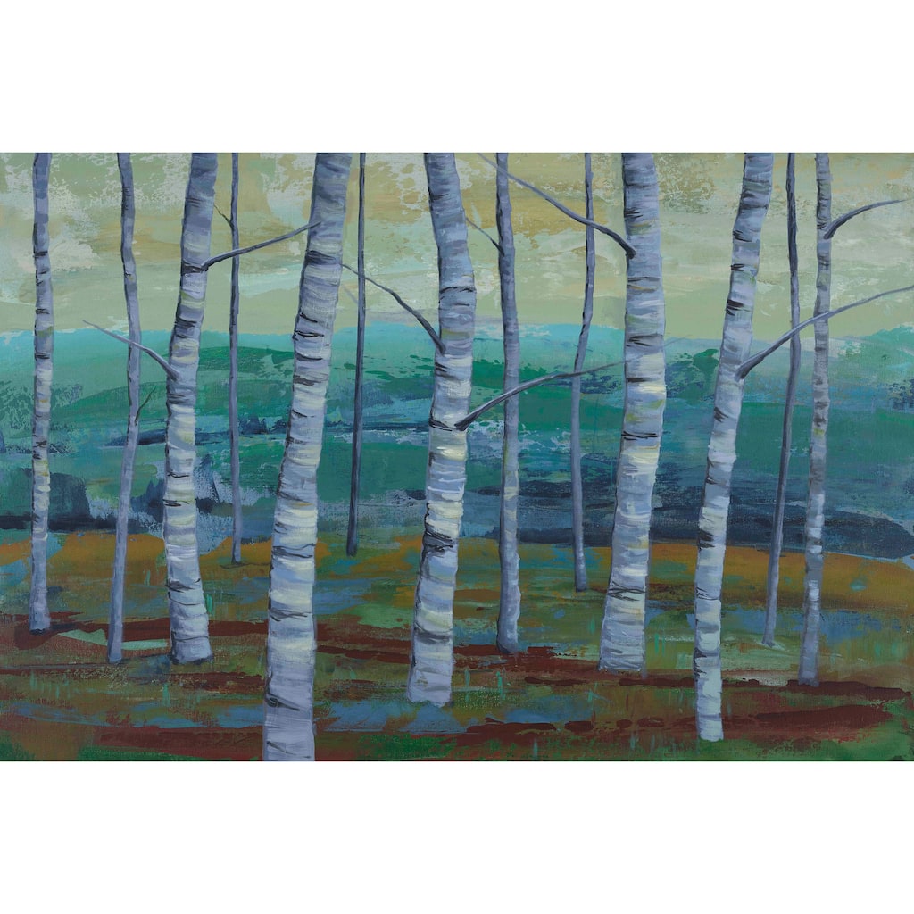 Marmont Hill - Twilight Grove II by Julie Joy Painting Print on Canvas - Multi-Color