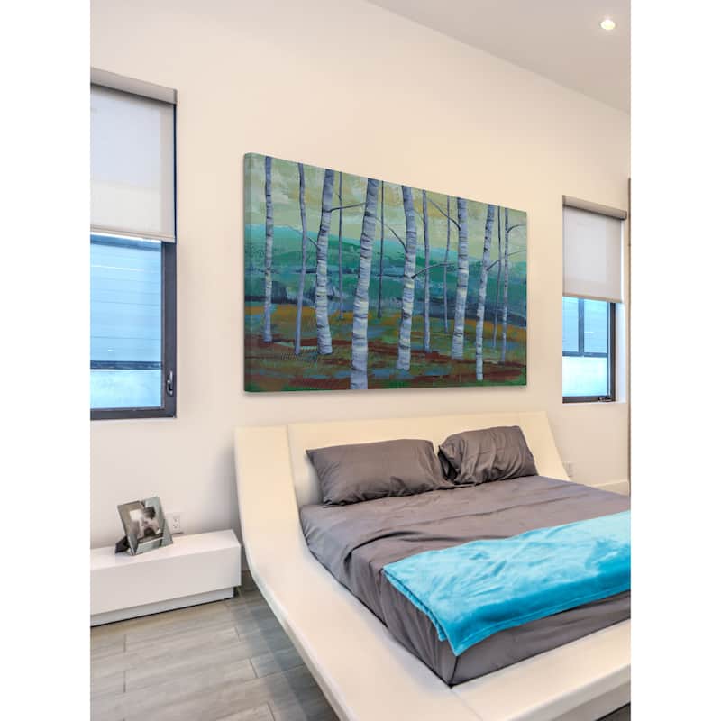 Marmont Hill - Twilight Grove II by Julie Joy Painting Print on Canvas - Multi-Color