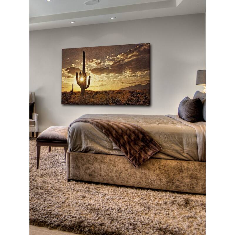 Marmont Hill - Sonoran Silhouette by Robertson Painting Print on Canvas - Multi-Color