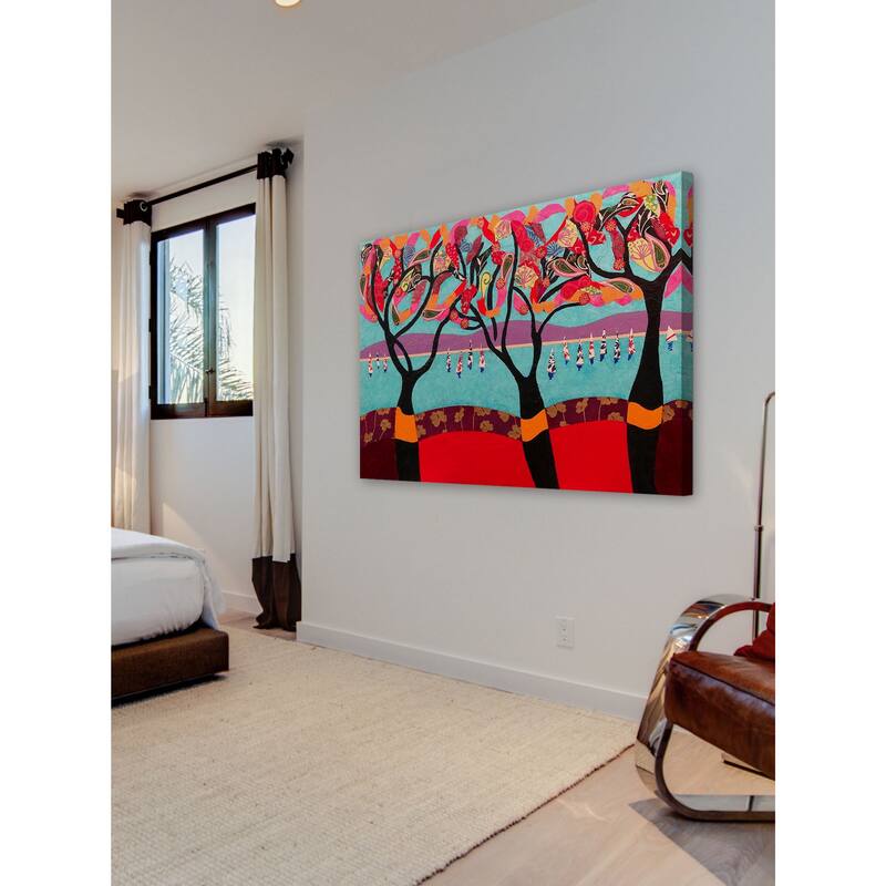 Marmont Hill - Idyllic Series 4 by Lisa Mee Painting Print on Canvas - Multi-Color