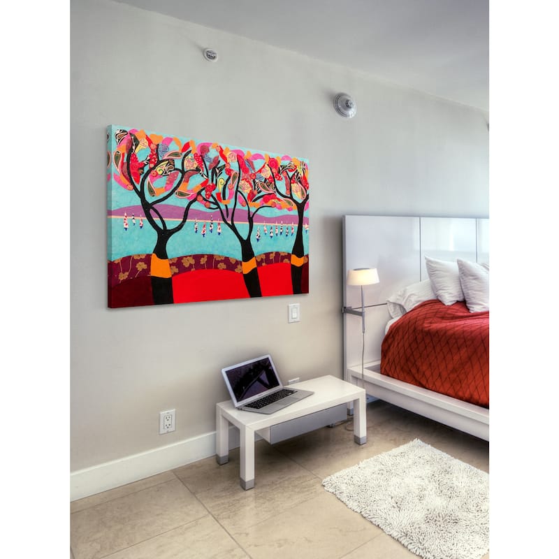 Marmont Hill - Idyllic Series 4 by Lisa Mee Painting Print on Canvas - Multi-Color