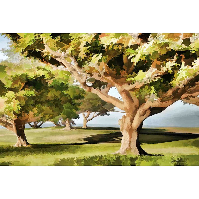 Marmont Hill - The Elegance Of Trees by Robertson Painting Print on Canvas - Multi-Color