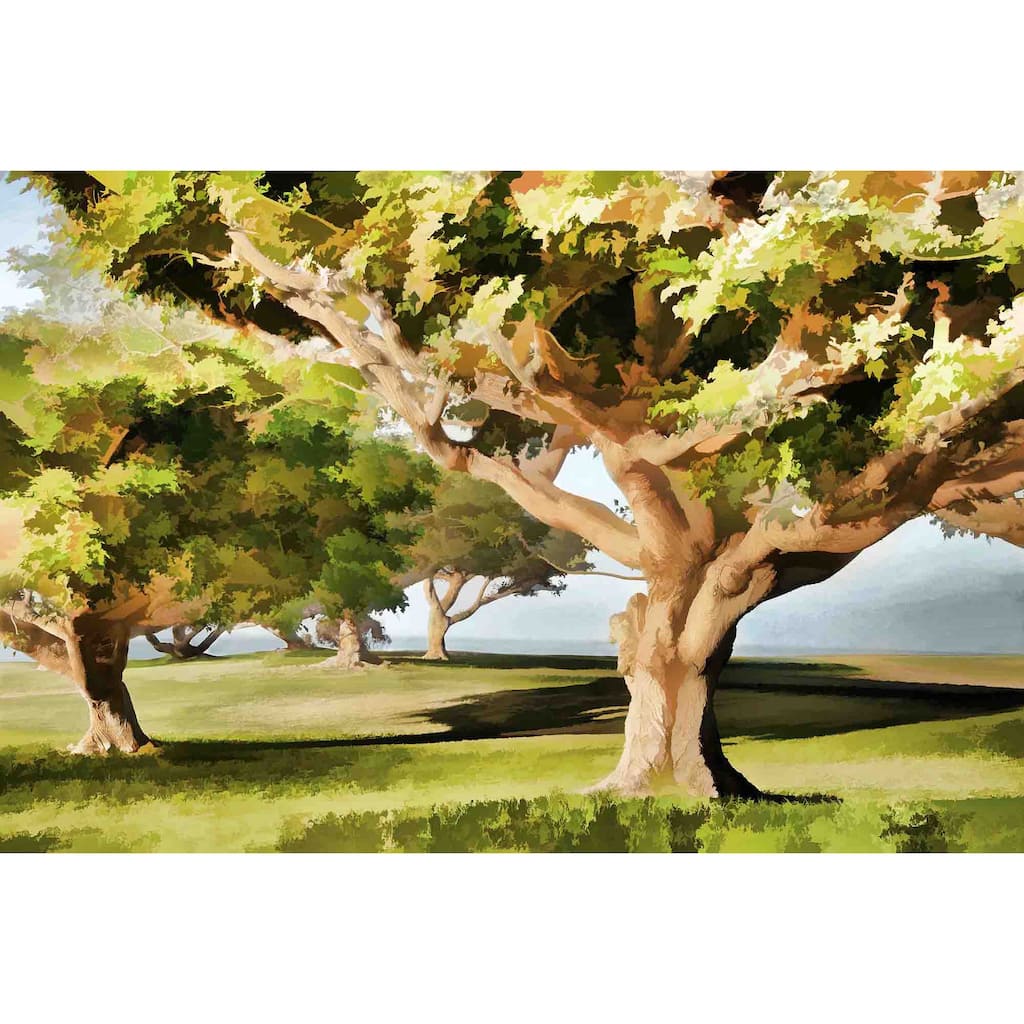 Marmont Hill - The Elegance Of Trees by Robertson Painting Print on Canvas - Multi-Color