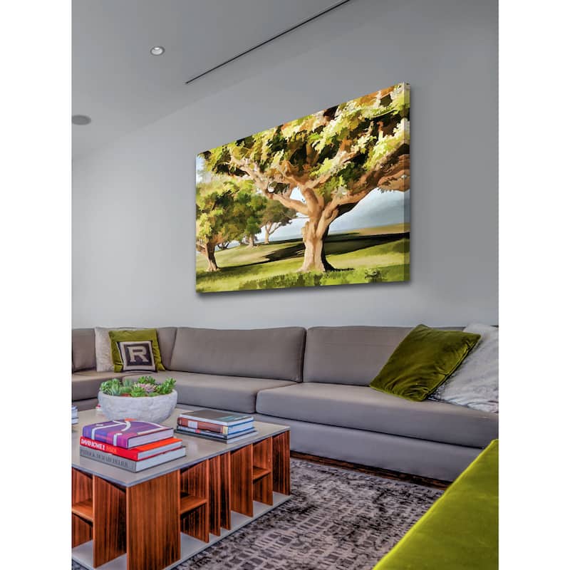 Marmont Hill - The Elegance Of Trees by Robertson Painting Print on Canvas - Multi-Color