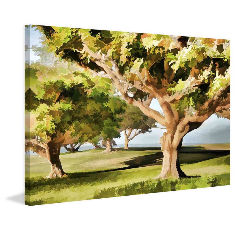 Marmont Hill - The Elegance Of Trees by Robertson Painting Print on Canvas - Multi-Color