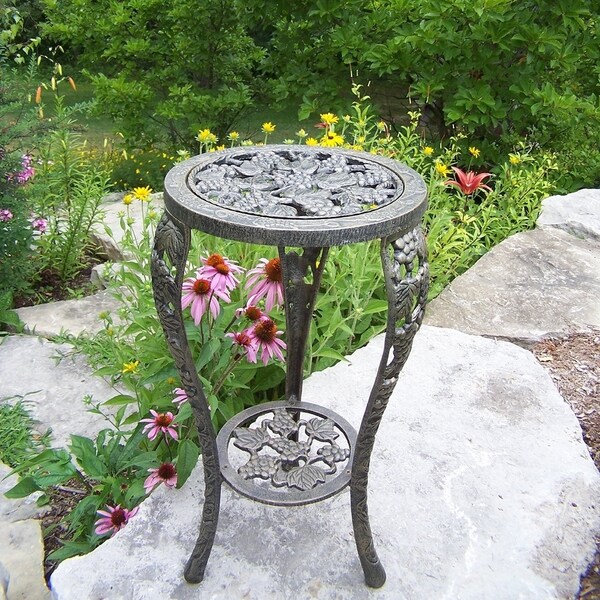 Shop Napa Valley Indoor/ Outdoor Plant Stand On Sale Free Shipping Today