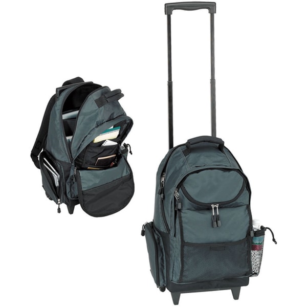 heavy duty rolling backpack