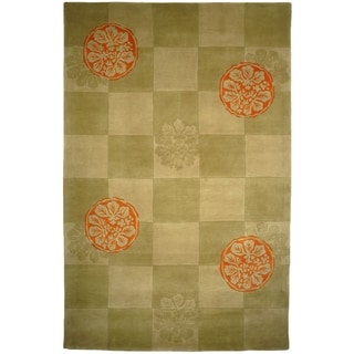 SAFAVIEH Handmade Mandarin Sulltane French Country Floral Wool Rug