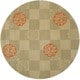 preview thumbnail 5 of 5, SAFAVIEH Handmade Mandarin Sulltane French Country Floral Wool Rug 6' Round - Sage - Round
