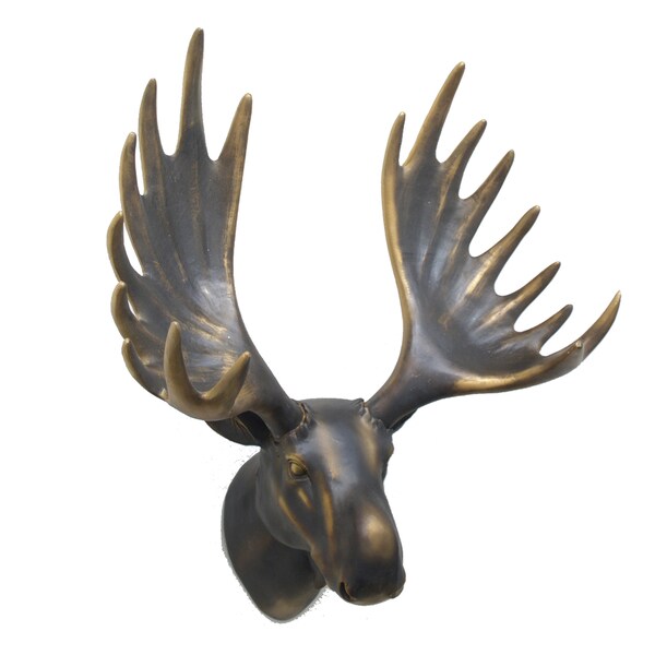 Moose Head Wall Decoration Free Shipping Today Moose Head Wall Decoration