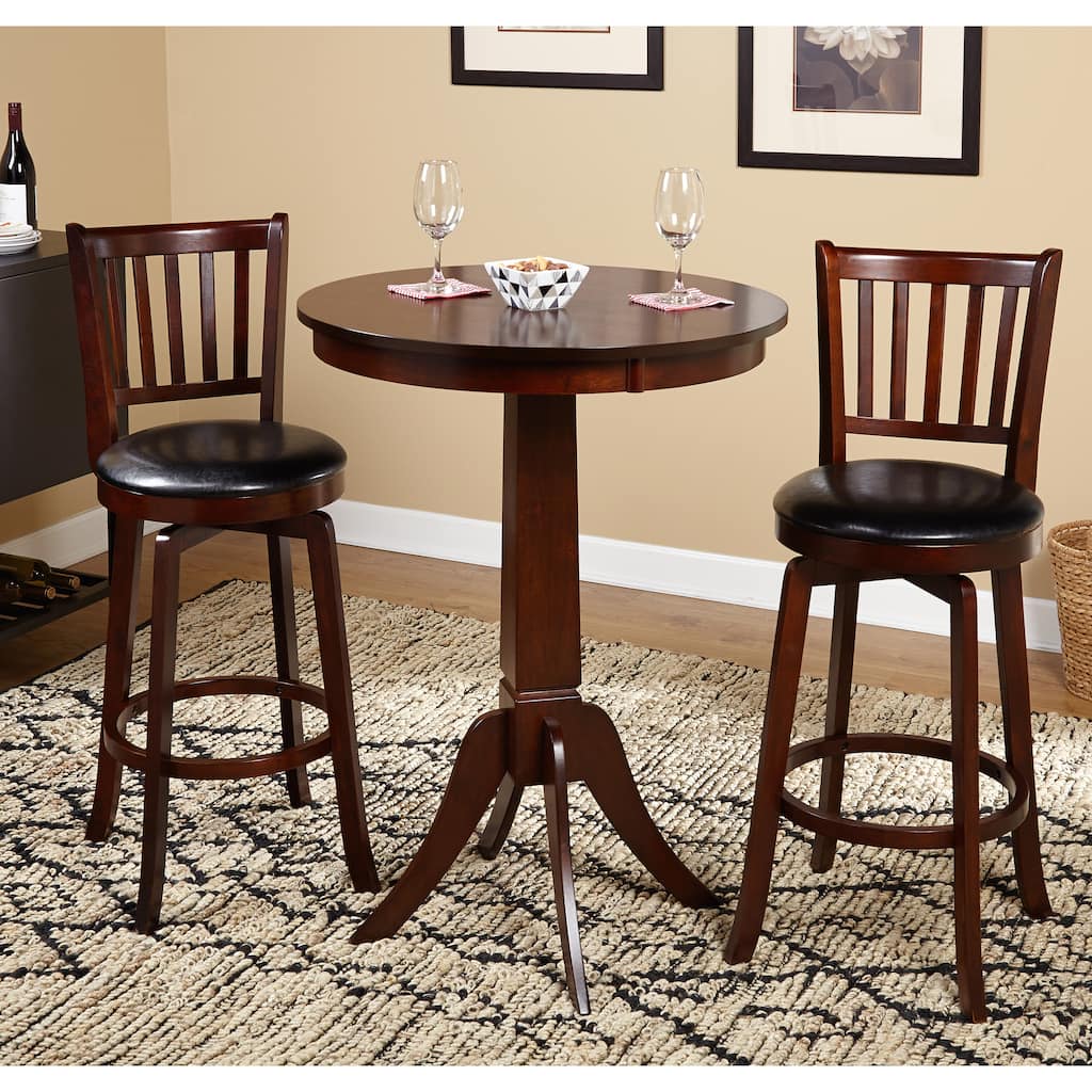 Simple Living 3-piece Dallas Pub Set