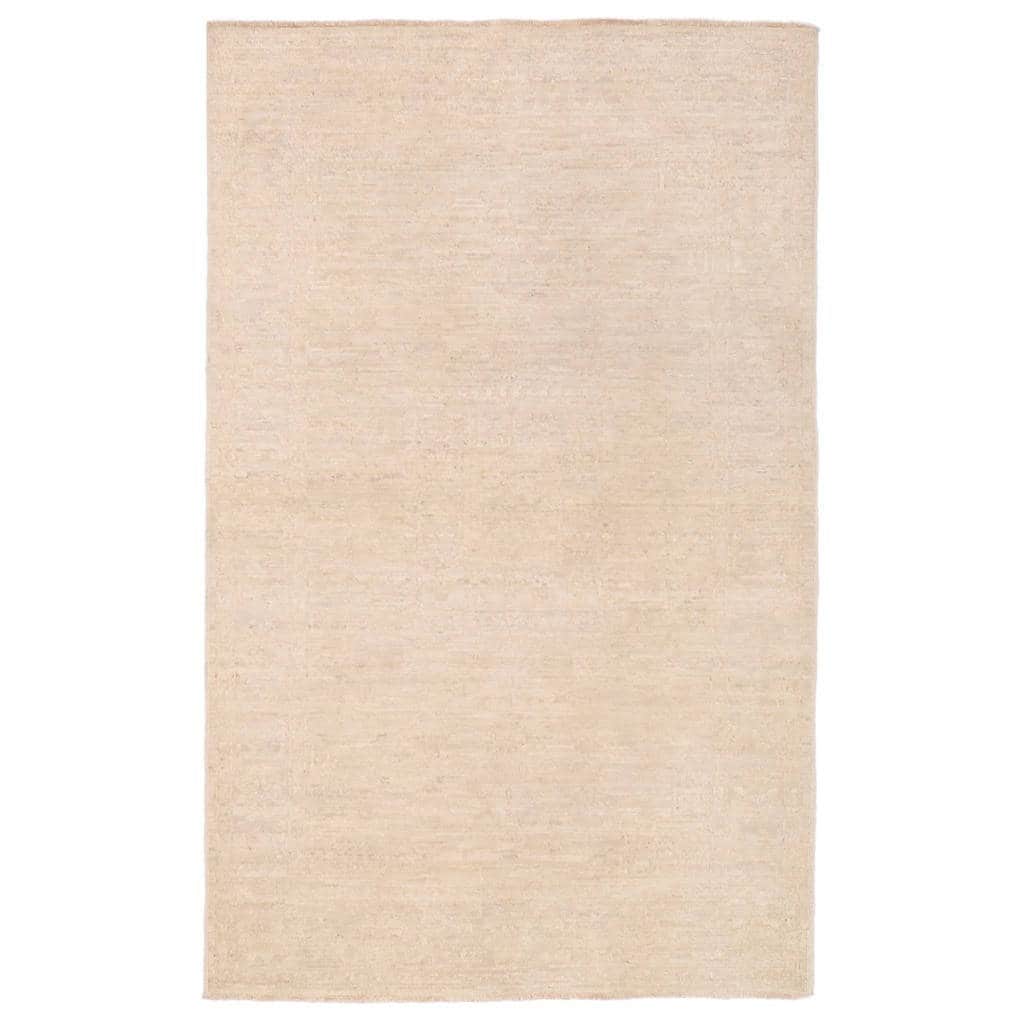 Handmade One-of-a-Kind Vegetable Dye Oushak Wool Rug (Afghanistan) - 3'10 x 6'3