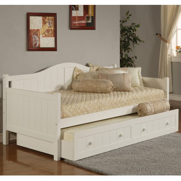 Shop Hillsdale Furniture Staci White Daybed On Sale Overstock
