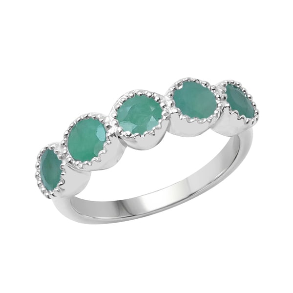 3ct TGW Emerald Ring 
