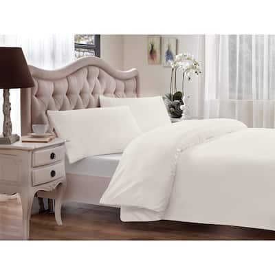 Brielle Modal from Beech Percale 3-piece Duvet Cover Set