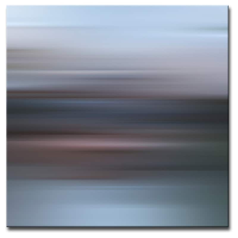 Blur Stripes Xvi' Abstract Wrapped Canvas Wall Art - On Sale - Bed Bath 