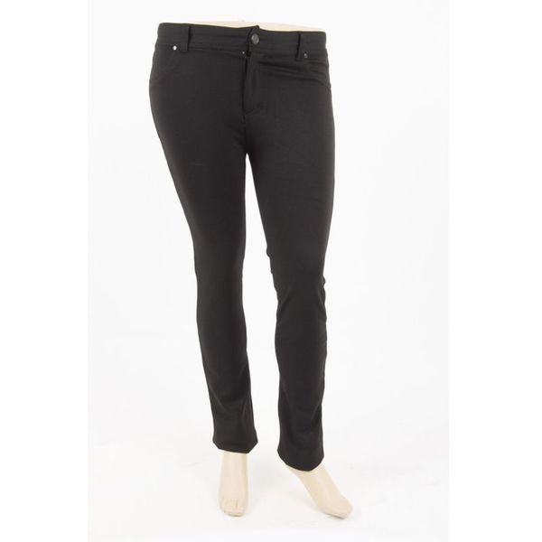 ponte plus size pants