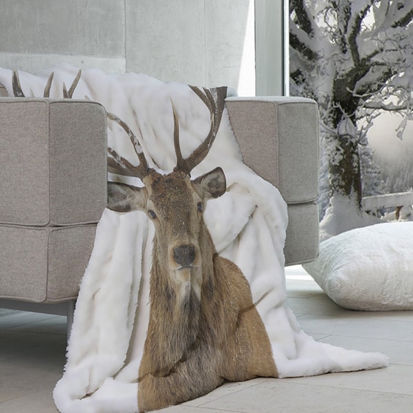 Wildlife Collection Micromink Throw