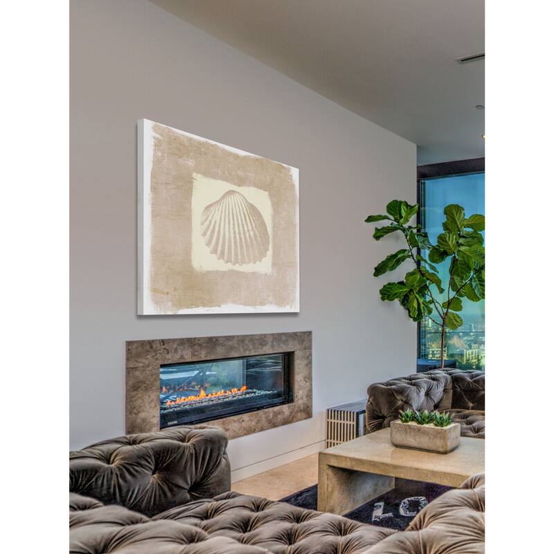 Marmont Hill - Sea Shell by Irena Orlov Painting Print on Canvas - Multi-Color