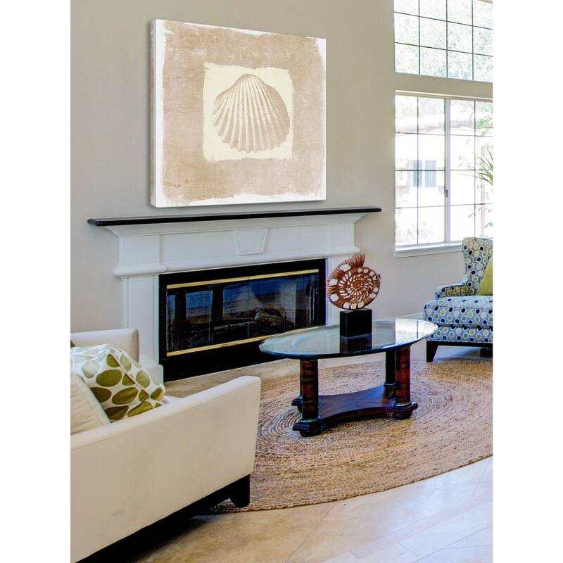 Marmont Hill - Sea Shell by Irena Orlov Painting Print on Canvas - Multi-Color