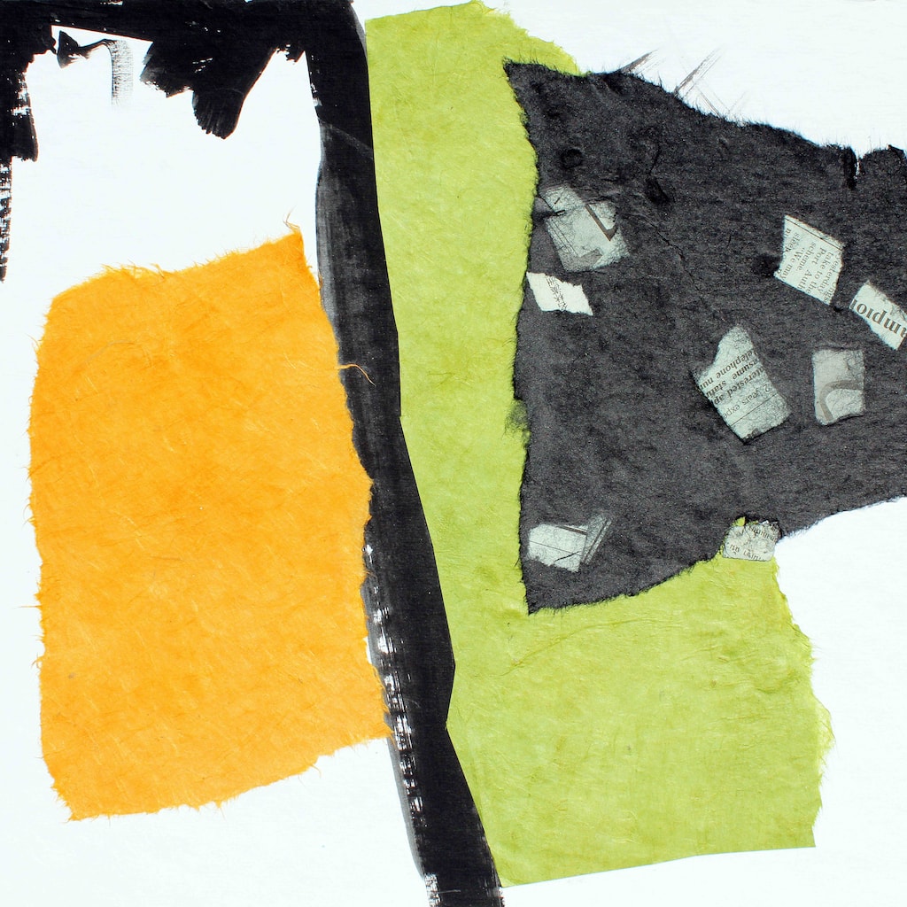 Marmont Hill - Touch Of Modern II by Irena Orlov Painting Print on Canvas - Multi-Color