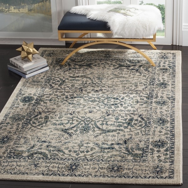 Safavieh Evoke Vintage Oriental Beige/ Blue Distressed Rug - 8' x 10'