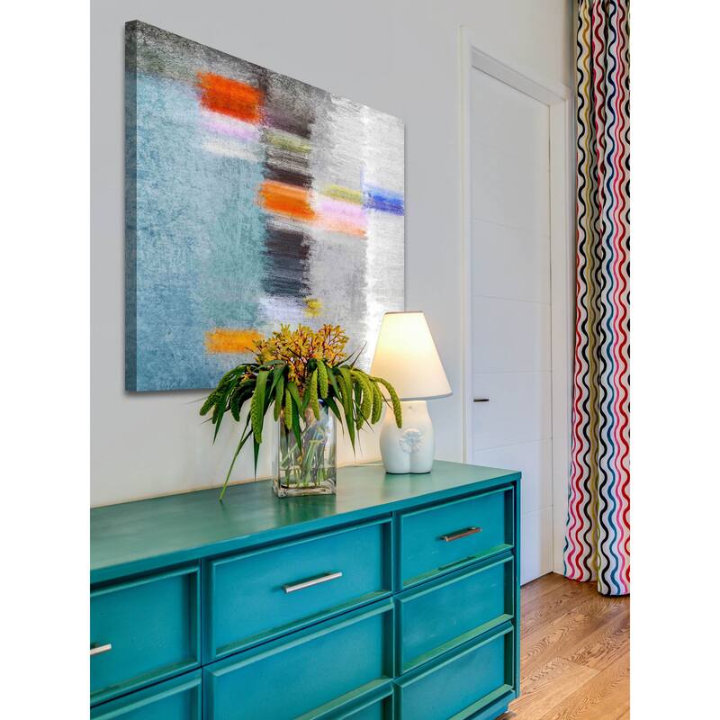 Marmont Hill - Abstract 4784-3 by Irena Orlov Painting Print on Canvas - Multi-Color