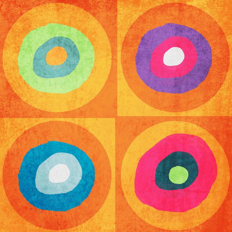 Marmont Hill - Flaming June by Irena Orlov Painting Print on Canvas - Multi-Color