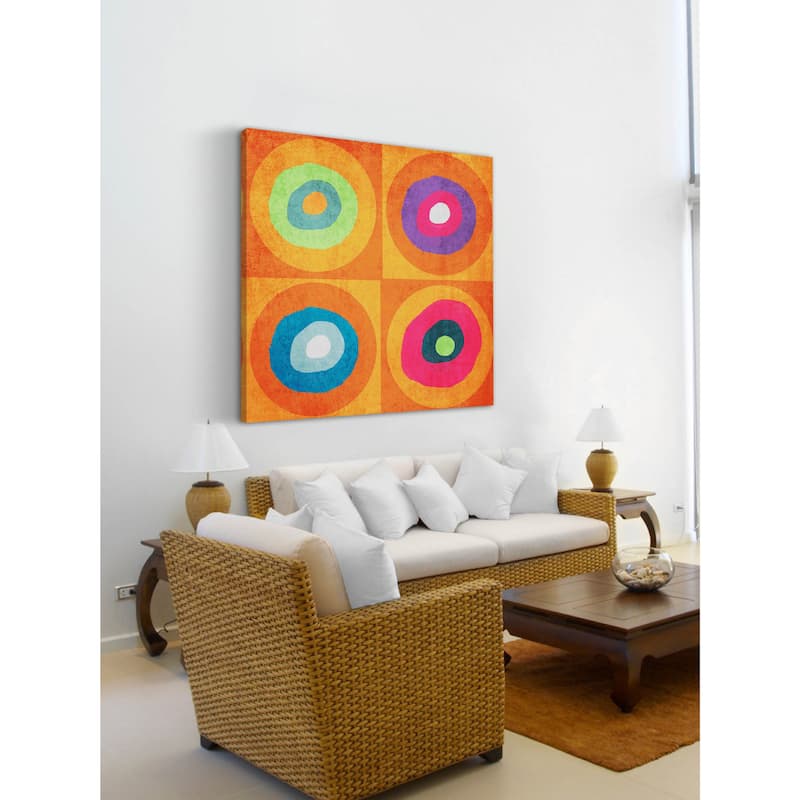 Marmont Hill - Flaming June by Irena Orlov Painting Print on Canvas - Multi-Color